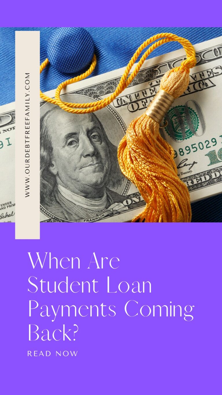 When Are Student Loan Payments Coming Back