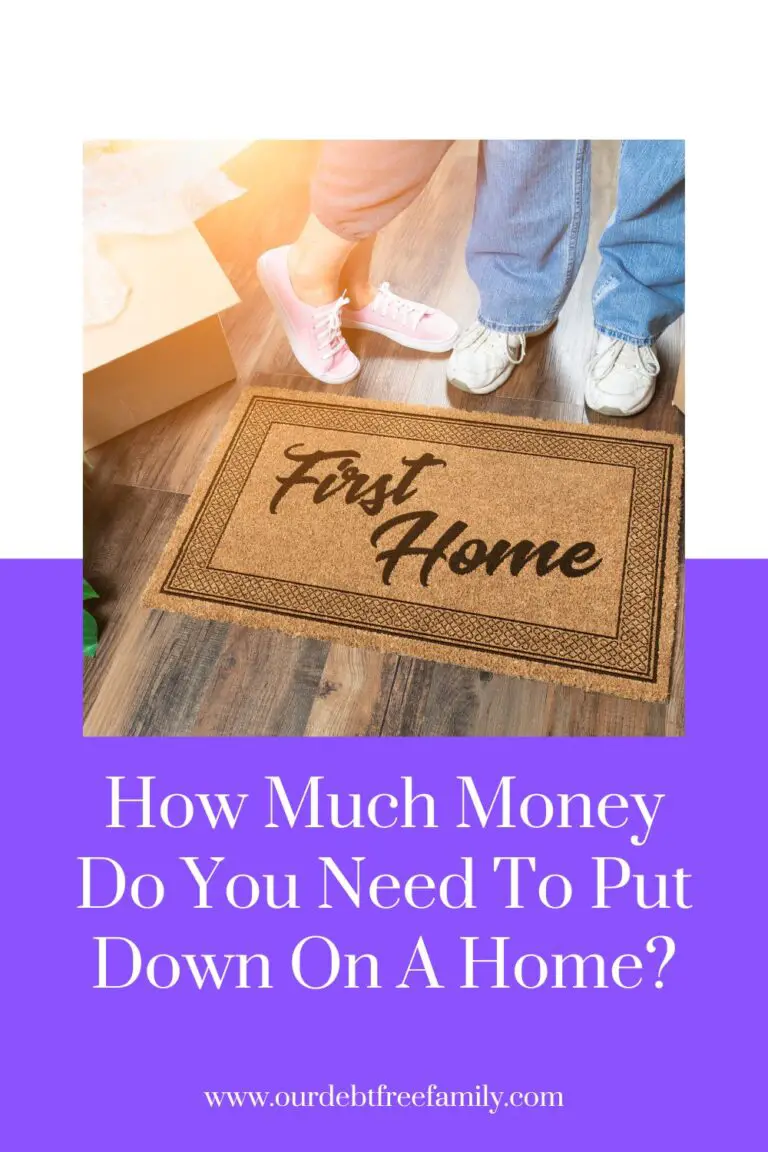 How Much Money Do You Need To Put Down On A Home 