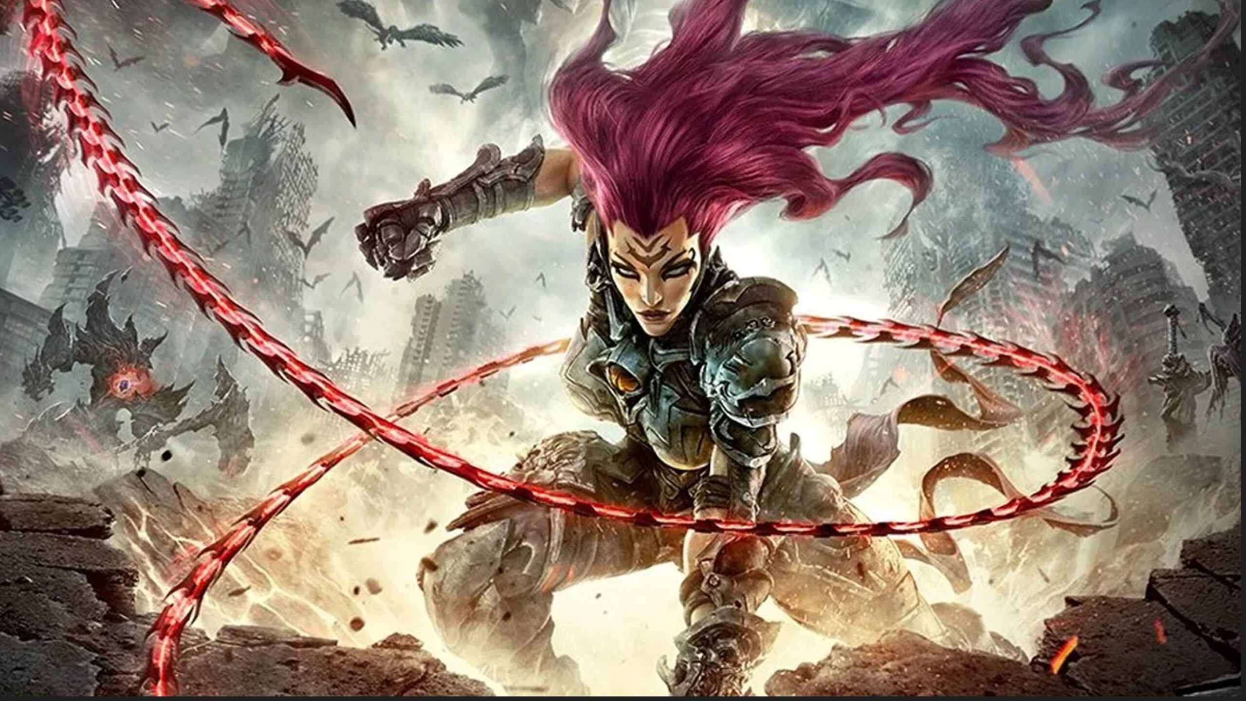 <p>In Darksiders III, players step into the shoes of Fury, one of the Four Horsemen of the Apocalypse. Fury wields a whip and battles through a post-apocalyptic Earth to restore balance. The game combines exploration, puzzle-solving, and intense combat against demonic creatures. Release Date: November 27, 2018 Metacritic Score: 72/100 </p>:: Gunfire Games