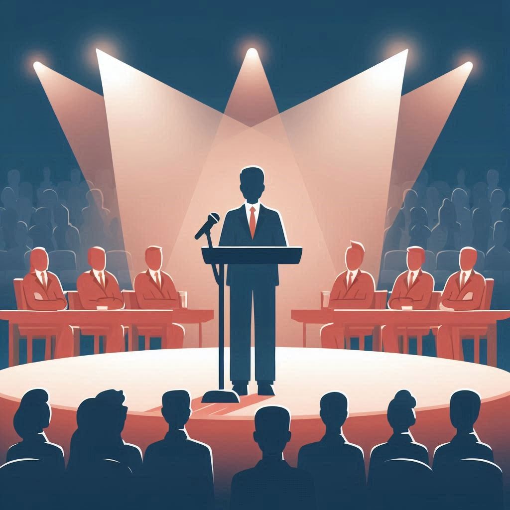 Presidential debates offer a unique window into the candidates’ policies, personalities, and abilities to perform under pressure. These events are steeped in history and continue to evolve, reflecting broader changes in media, technology, and political strategy. From the first televised debate to the impact of memorable one-liners and the ongoing debate over inclusion criteria, these fascinating facts highlight the enduring significance of presidential debates in American democracy. As we look to the future, it’s clear that debates will remain a critical component of the electoral process, providing voters with valuable insights as they make their decisions at the ballot box. :: DALL-E