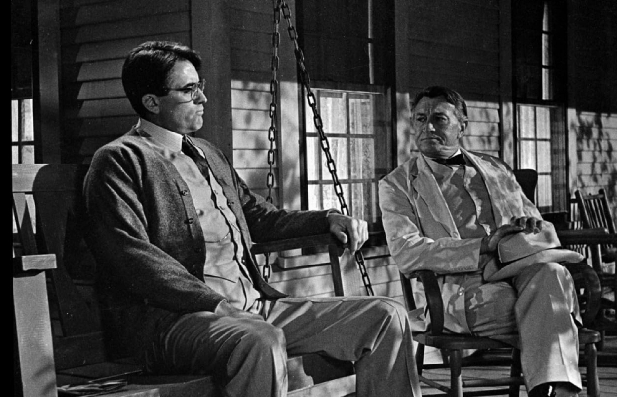 <p> Based on Harper Lee's Pulitzer Prize-winning novel, To Kill a Mockingbird remains a powerful exploration of racial injustice and moral growth. Directed by Robert Mulligan, the film stars Gregory Peck as Atticus Finch, a role that earned him an Academy Award for Best Actor. The adaptation captures the novel's poignant themes while maintaining the innocence and perspective of young Scout Finch. Through stunning black-and-white cinematography, the film effectively conveys the atmosphere of the American South during the Great Depression. Its enduring relevance and emotional depth make it a classic adaptation that continues to resonate with audiences today. </p> :: IMBD