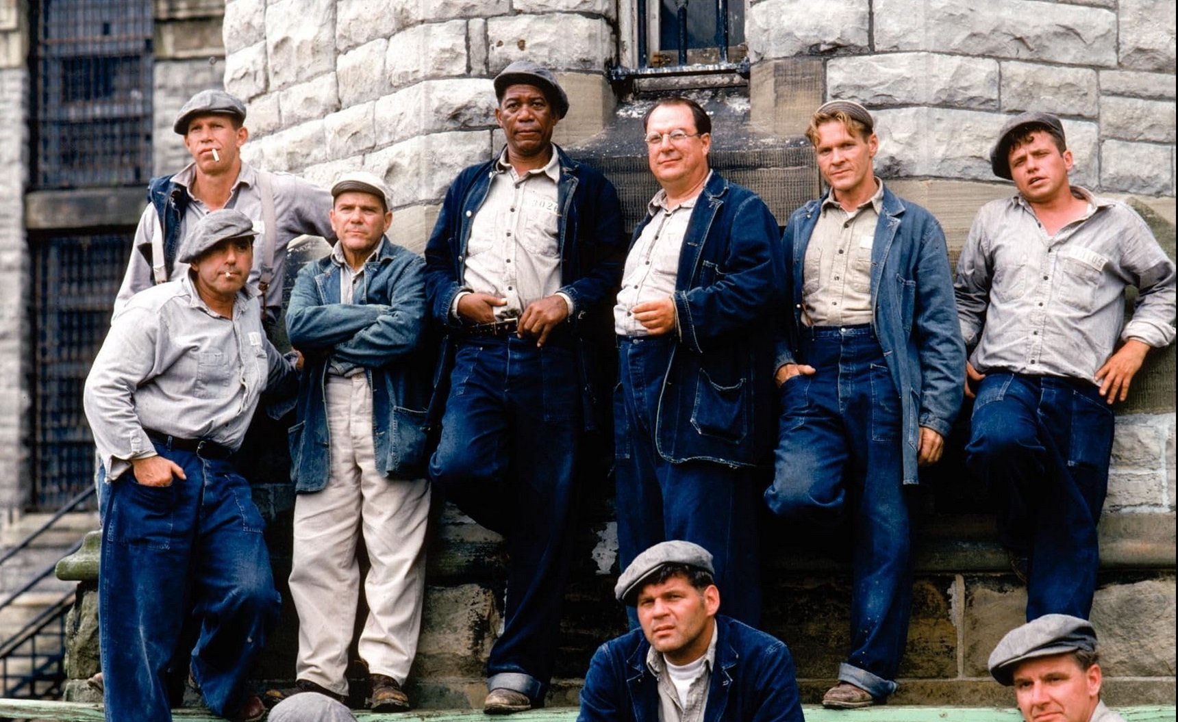 <p> Based on Stephen King's novella Rita Hayworth and Shawshank Redemption, this film, directed by Frank Darabont, has gained a reputation as one of the greatest movies of all time. The story follows Andy Dufresne, portrayed by Tim Robbins, as he navigates life in Shawshank State Penitentiary after being wrongfully convicted of murder. The film's exploration of hope, friendship, and resilience is beautifully portrayed through its characters and their relationships. With standout performances from Robbins and Morgan Freeman, the adaptation transcends its source material, transforming a relatively short novella into a compelling, character-driven narrative that resonates deeply with viewers. </p> :: Pinterest