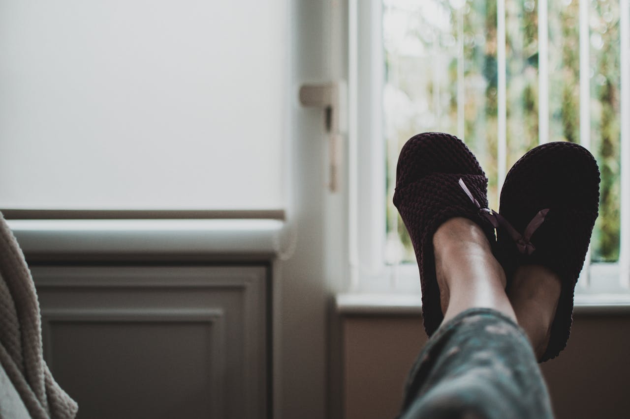 <p>House slippers are cozy but predictable. Consider a pair of personalized slippers or a subscription to a slipper-of-the-month club.</p> ::Pexels