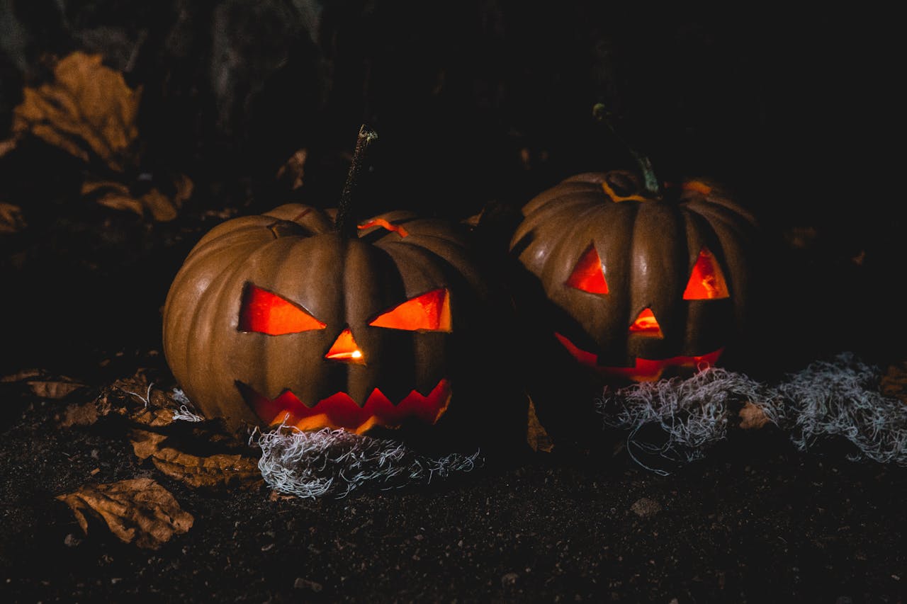 <p> While pumpkins are the quintessential symbol of Halloween today, the original jack-o'-lanterns were carved from turnips or potatoes. This tradition originated in Ireland, where people would hollow out these vegetables and place candles inside to ward off evil spirits. When Irish immigrants came to America, they discovered that pumpkins were more abundant and easier to carve, leading to the popularization of the pumpkin jack-o'-lantern. </p> :: Pexels