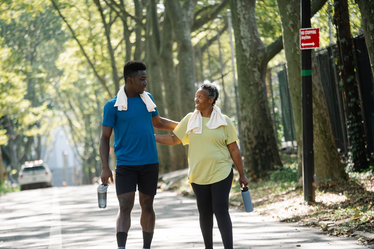 <p> Walking can also be a social activity, providing opportunities to connect with friends, family, or community members. Joining a walking group or simply walking with a friend can make this healthy habit more enjoyable and engaging. Social interactions are essential for mental and emotional health, reducing feelings of loneliness and isolation. By walking regularly with others, you can foster connections that enhance your overall quality of life. </p> :: Pexels