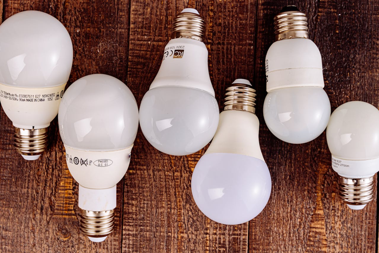 <p> Conventional incandescent light bulbs are being phased out for a reason—they consume a lot of energy and have a short lifespan. Replacing these outdated bulbs with energy-efficient LED lights is one of the easiest and most effective ways to lower your energy costs. LEDs use up to 80% less energy and can last up to 25 times longer than incandescent bulbs, resulting in significant savings on both energy and replacement costs. With a wide range of options available, you can easily find LED bulbs that match the brightness and warmth of your old bulbs while making a positive impact on your energy bills. Ditching conventional light bulbs for LEDs not only saves you money but also reduces your carbon footprint. </p> :: Pexels