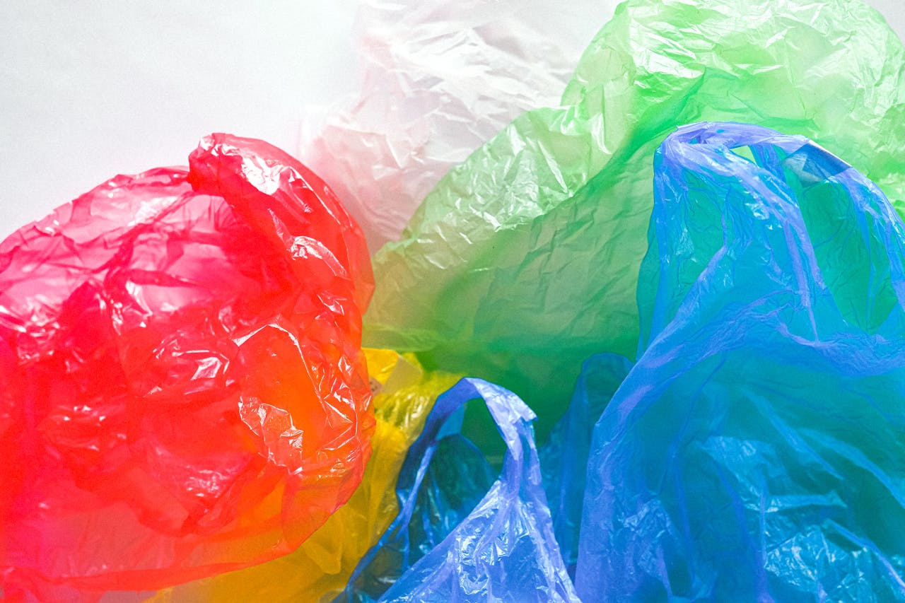 <p> Plastic bags are among the most prevalent items in landfills, taking up to 1,000 years to decompose while causing substantial harm to wildlife, clogging waterways, and exacerbating the plastic pollution crisis. To combat this issue, many grocery stores and retail outlets provide plastic bag recycling bins, and making the switch to reusable bags is an effective way to reduce overall plastic waste. </p> :: Pexels