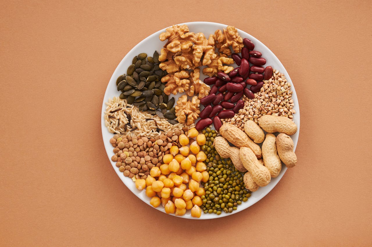 <p> Nuts and seeds are nutrient-dense foods that provide healthy fats, protein, and fiber. Almonds, walnuts, chia seeds, and flaxseeds are particularly beneficial in your 50s. These foods can help lower cholesterol levels, support heart health, and provide essential nutrients like magnesium and vitamin E. Nuts and seeds also have anti-inflammatory properties, which can aid in reducing the risk of chronic diseases. Enjoy a handful of mixed nuts as a snack or sprinkle seeds over salads or yogurt for an added nutrient boost. Research suggests that regular nut consumption can lead to lower rates of heart disease and improved overall health, making them an excellent choice for your dietary regimen. </p> :: Pexels