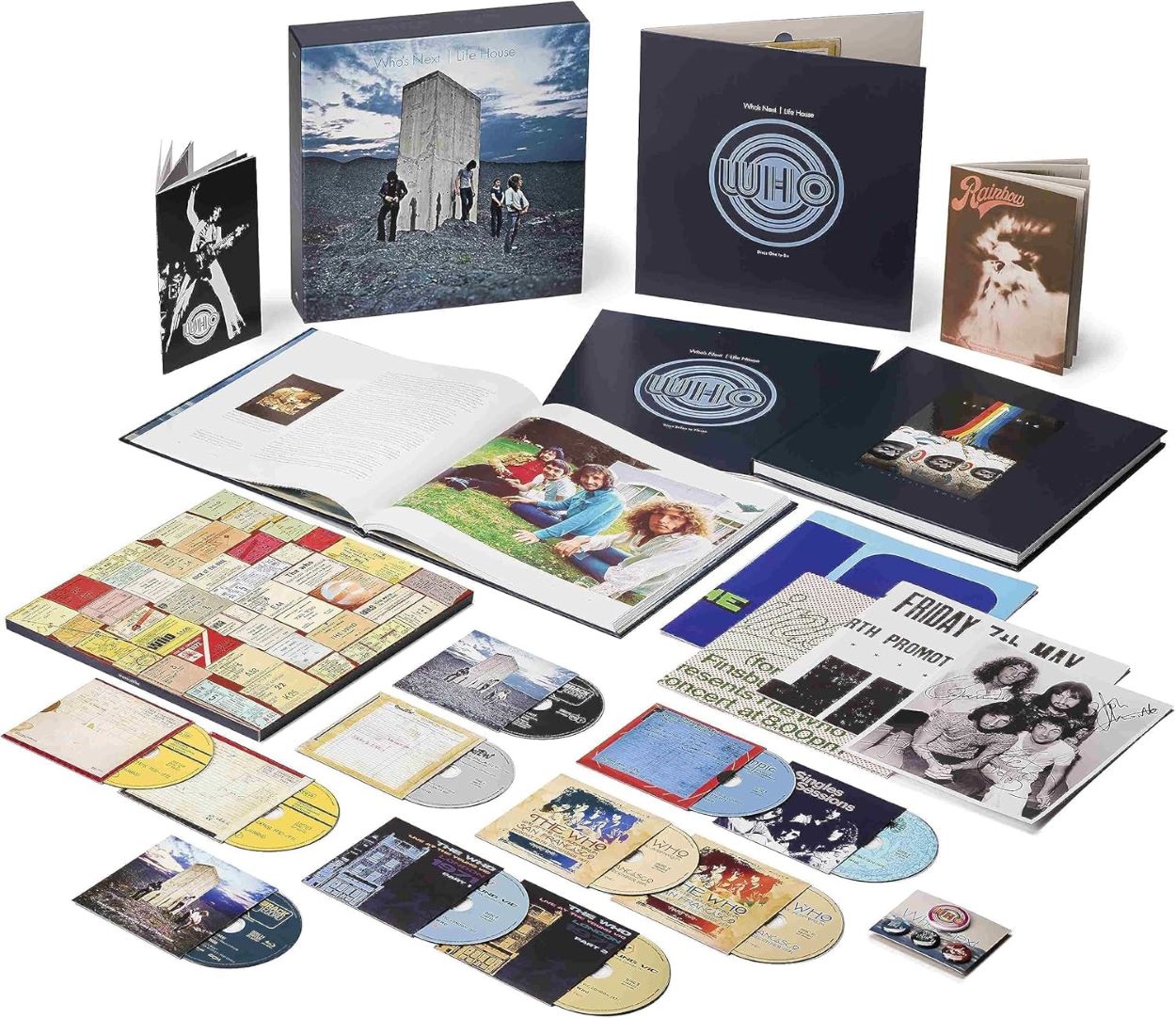 <p> Who's Next is a powerful album that features some of The Who's most iconic songs, including "Baba O'Riley," "Behind Blue Eyes," and "Won't Get Fooled Again." This album showcases the band's incredible musicianship, blending rock and synthesizers in a way that was groundbreaking for its time. With themes of disillusionment and rebellion, Who's Next is a defining work of the rock genre that has influenced countless artists over the years. Its dynamic sound and unforgettable anthems make it a vital addition to any music collection. The fusion of rock elements with electronic sounds creates a unique listening experience that remains relevant. </p> :: Decca Records