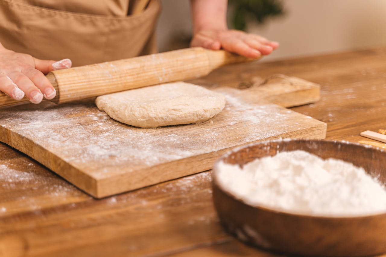 <p> Choosing the right flour is crucial for the texture and structure of your bread. Bread flour, which has a higher protein content than all-purpose flour, creates the perfect gluten structure for chewy, hearty loaves. If you’re aiming for a softer bread like brioche or dinner rolls, all-purpose flour can do the job, but for artisan loaves like sourdough or baguettes, bread flour is ideal. Always measure flour correctly by spooning it into the measuring cup and leveling it off for accuracy. </p> :: Pexels