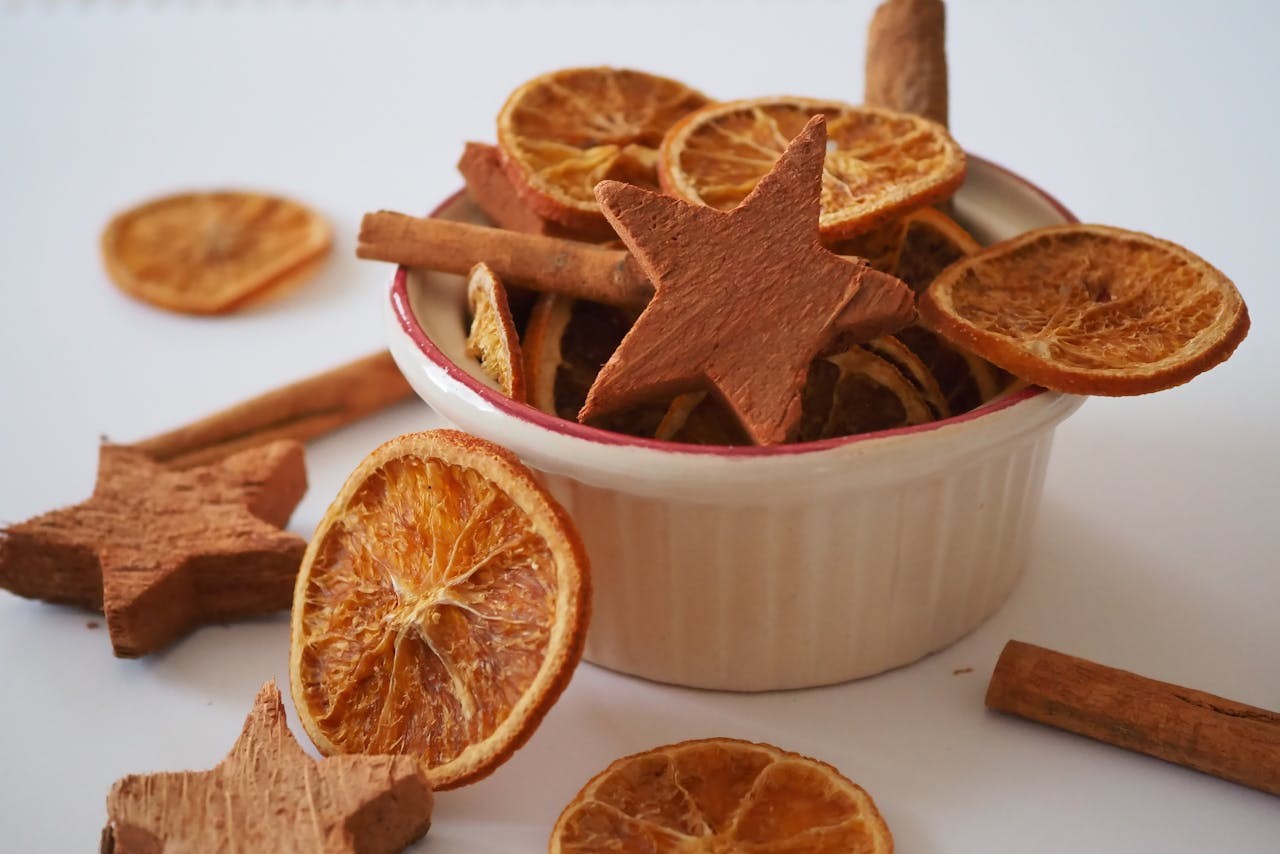 <p> Fill your home with the delightful scents of fall by making your own potpourri. This craft is simple to put together and makes a lovely gift as well. Gather dried orange slices, cinnamon sticks, star anise, cloves, and dried apple slices. You can also add small pinecones and eucalyptus leaves for extra fragrance and texture. Mix all the ingredients in a decorative bowl or place them in small sachet bags to spread around your home. The scent of the potpourri will instantly make your space feel more inviting, creating a warm atmosphere for you and your guests to enjoy throughout the season. </p> :: Pexels