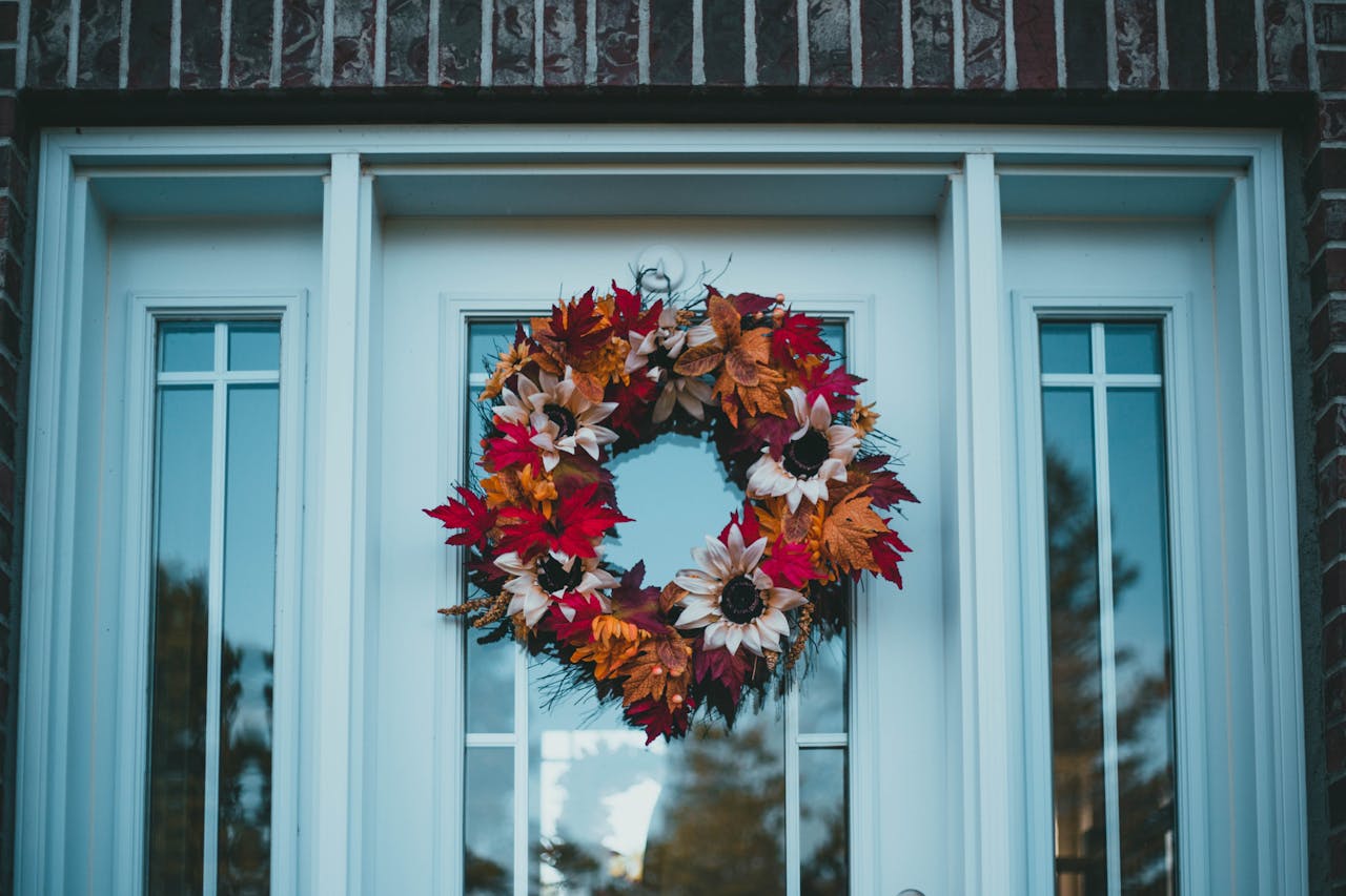 <p> Making your own autumn wreath is a wonderful way to welcome the season and add a personal touch to your front door. All you need is a wreath base made of grapevine or foam, along with some fall decorations like faux leaves, pinecones, acorns, and mini pumpkins. Start by attaching your decorations with hot glue, layering them to create a full, lush look. Add a burlap ribbon or a decorative bow for a final touch. This project is not only easy but also highly customizable, allowing you to create a wreath that matches your home’s fall decor perfectly. </p> :: Pexels