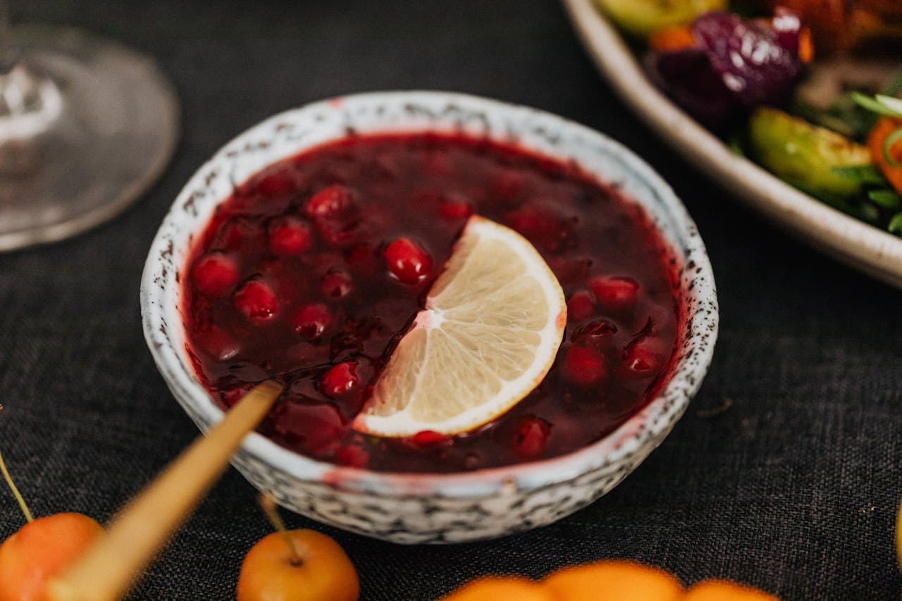 <p> Cranberry sauce is a must-have on most holiday tables, making it a hot commodity as Thanksgiving approaches. Whether you prefer the canned version or homemade, cranberries can become difficult to find as the holiday season kicks into full gear. The tart and sweet flavor of cranberry sauce pairs perfectly with turkey, making it a staple side dish. Because cranberries are only harvested in the fall and are in limited supply, stores may run out quickly. Purchasing your cranberry sauce or fresh cranberries ahead of time will help you avoid scrambling for substitutes. </p> :: Pexels