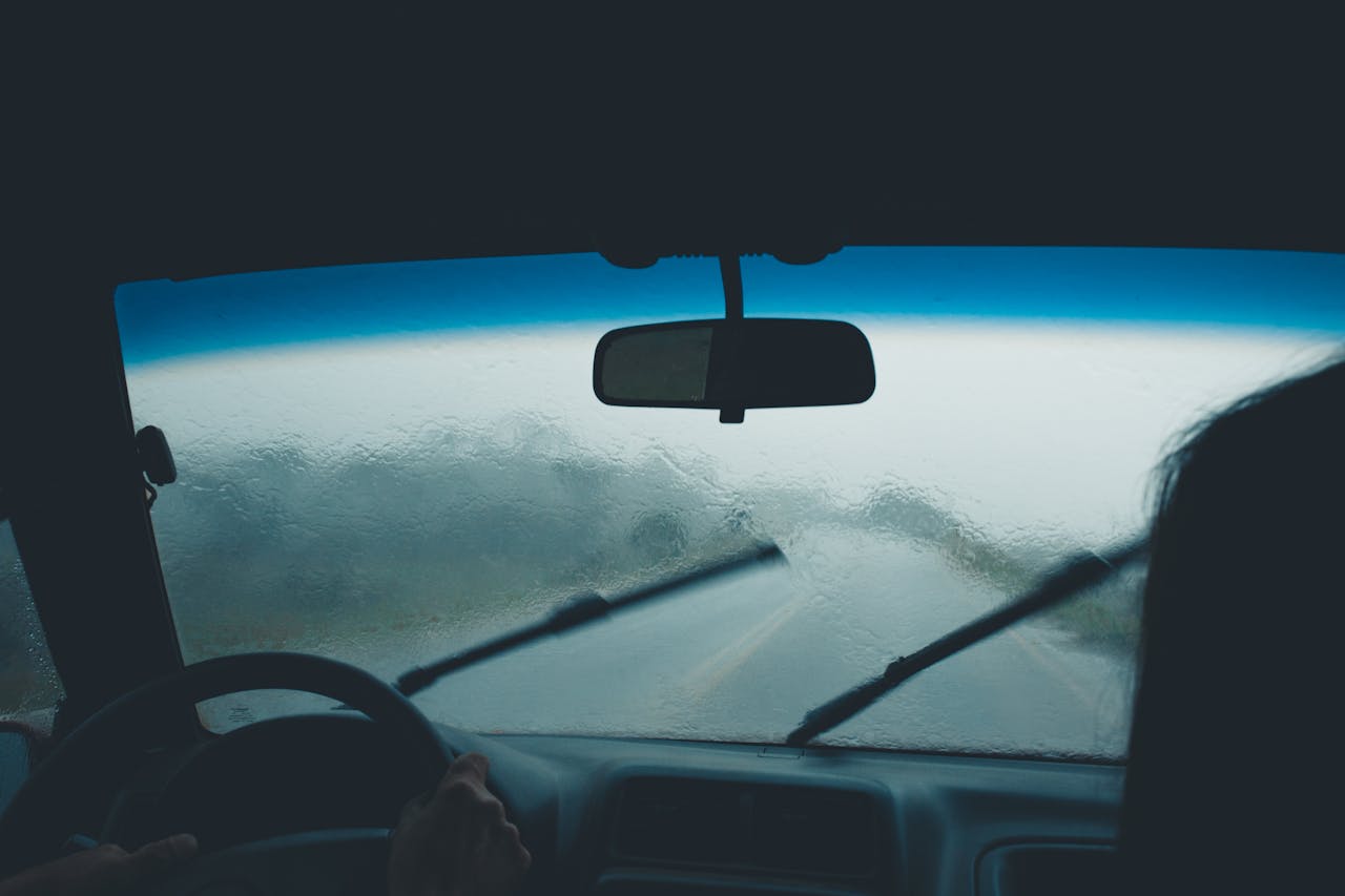 <p> Windshield wipers are often overlooked but are essential for maintaining clear visibility during rain or snow. Over time, wipers can become cracked, torn, or ineffective at clearing your windshield. Replacing them is quick and inexpensive, with wiper blades typically costing between $10 and $30 for a pair. The replacement process is simple: just lift the wiper arm and snap off the old blades, then install the new ones. Replacing your wipers every six months will ensure you always have clear visibility, preventing dangerous driving conditions caused by poor weather. </p> :: Pexels