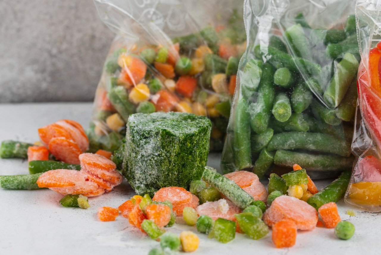 <p> Frozen vegetables are often more nutritious than fresh ones because they are flash-frozen at peak ripeness, locking in vitamins and minerals. They are pre-washed and chopped, making meal prep a breeze. Keep a variety in your freezer for quick stir-fries, soups, or side dishes. Unlike fresh vegetables that may lose nutrients during storage, frozen vegetables retain their nutritional value for months, ensuring you always have a healthy option on hand. They are also budget-friendly and reduce food waste, as they have a longer shelf life. </p> :: Freepik