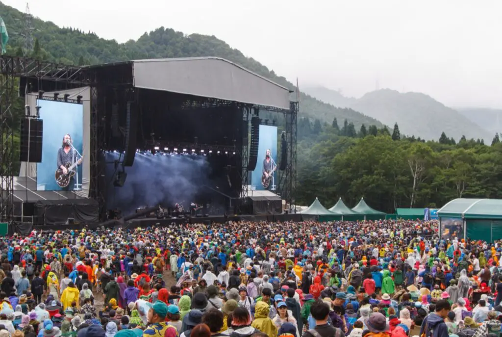 <p> Fuji Rock Festival is a harmonious blend of music and nature, offering a unique experience in the breathtaking mountains of Naeba Ski Resort. This eco-conscious festival is committed to sustainability and features a lineup that includes global headliners and local talent. The serene setting, surrounded by lush greenery and rivers, adds a magical touch to the performances. Attendees can enjoy onsen hot springs, scenic hikes, and delicious Japanese cuisine while immersing themselves in the music. Fuji Rock is not just a festival; it is a soulful escape that allows you to reconnect with nature and the universal language of music. </p> :: James Hadfield | japantimes.co.jp