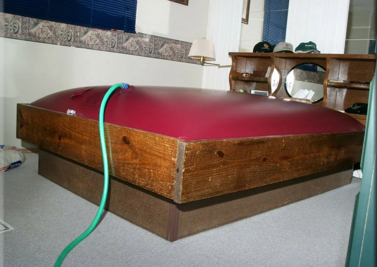 <p>Considered the ultimate luxury in the 80s, waterbeds have mostly disappeared due to their impracticality. Leaks, lack of proper back support, and difficulty in moving made them more trouble than they were worth. What once seemed futuristic and indulgent quickly became a regrettable fad, and many users found the constant motion more annoying than relaxing.</p> ::Reddit