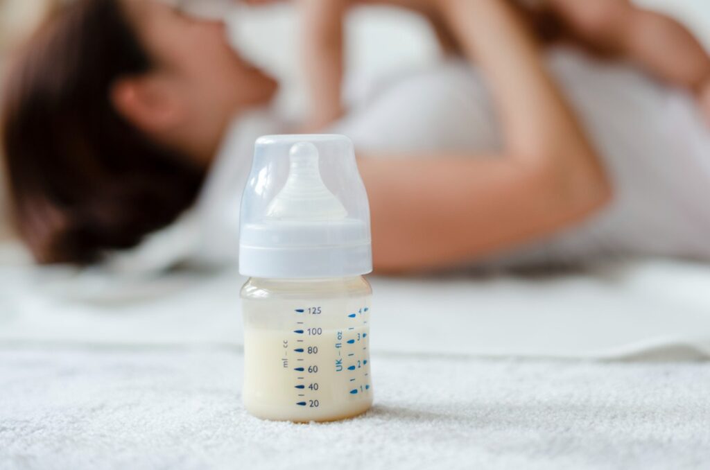 <p> Traveling with an infant requires bringing essential items, including baby formula and breast milk. The TSA allows these liquids in quantities greater than 3.4 ounces, and they do not need to be stored inside a quart-sized bag. Parents must declare these liquids at security checkpoints, where officers may conduct additional screening. If requested, TSA agents can avoid X-ray screening, opting for alternative methods instead. To make the process easier, store baby formula and breast milk in clear bottles and pack them in an accessible area of your carry-on. </p> :: Pexels