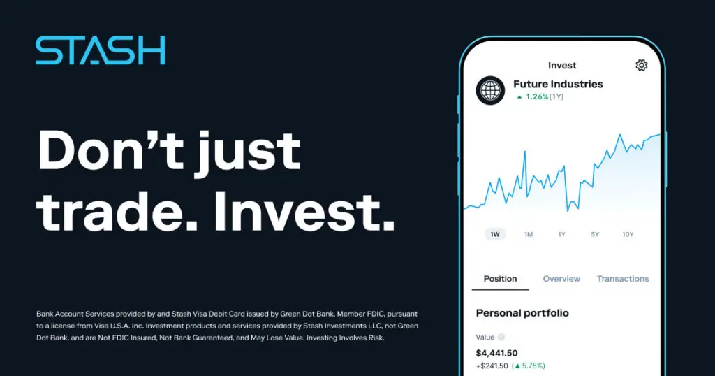 <p> Stash is another investment app that makes it easy to start investing with as little as $5. It offers fractional share investing, allowing you to own a piece of stocks that may otherwise be too expensive. The app also provides personalized recommendations based on your financial goals, making it perfect for beginners. Stash offers a monthly fee structure that can add up for smaller portfolios, but it’s a great option if you're just starting out and want a simple way to build your wealth over time. The app also includes educational content, so you can learn while you invest. </p> :: Stash