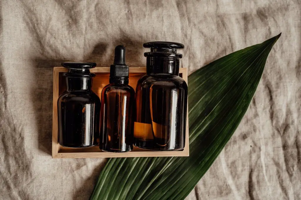 <p> Many travelers use essential oils and aromatherapy products for relaxation during flights. These liquids are permitted in carry-on bags as long as they comply with the 3.4-ounce limit and fit within a quart-sized bag. Larger bottles must be packed in checked luggage. To prevent spills, store essential oils in tightly sealed containers and pack them inside a leak-proof pouch. Since some scents can be strong, be considerate of fellow passengers before using essential oils during your flight. </p> :: Pexels