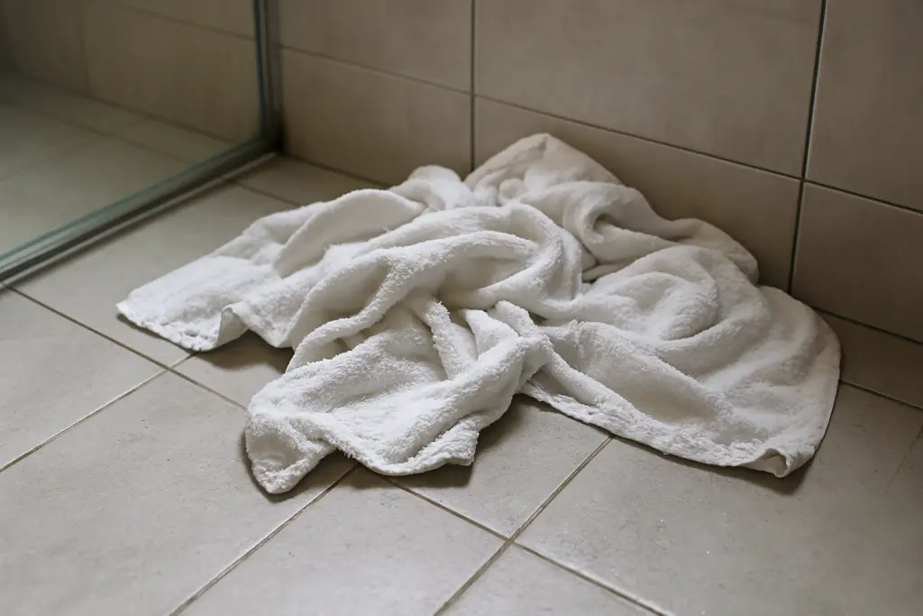 <p> Wet towels on the bathroom floor, damp coats on a hook, and rain-soaked shoes by the door all have one thing in common—they breed mildew and that unmistakable musty smell. When moisture has nowhere to go, it starts to cling to fabrics and surfaces, creating the perfect environment for mold growth. To avoid this, always hang wet towels immediately, remove damp shoes from enclosed spaces, and dry umbrellas before storing them. Use a designated drying rack or mudroom area to air out these items and prevent the spread of odor throughout the house. Keeping things dry is one of the easiest and most effective ways to keep your home smelling fresh. </p> :: DALL-E ChatGPT